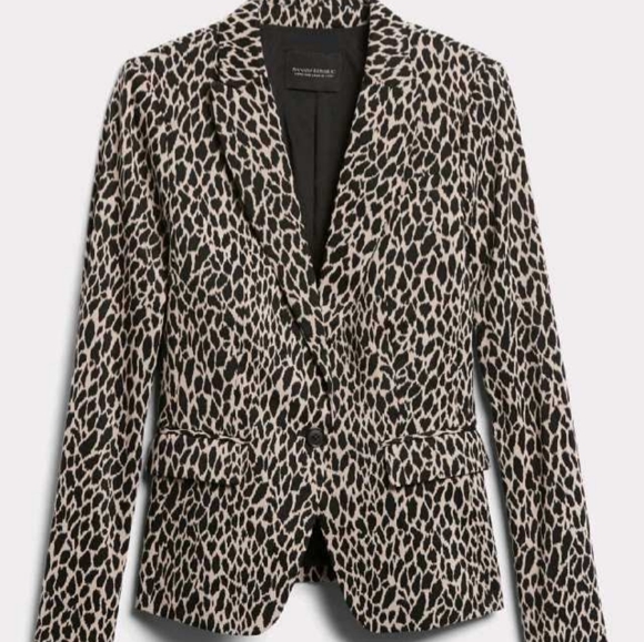 BR Animal Print Blazer - Picture 3 of 6